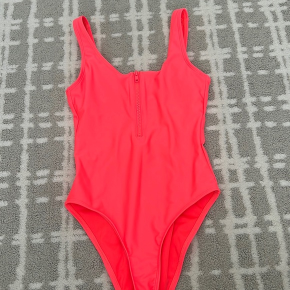 Aeropostale Swim Neon Pink One Piece Swimsuit Poshmark
